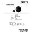 SONY XSHL26 Service Manual