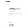 SONY MDS-JE470 Owner's Manual