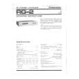 PIONEER RG-2 Owner's Manual