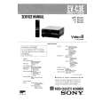 SONY EVC3E Service Manual