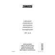 ZANUSSI ZRT16JA Owner's Manual