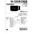 SONY KVC2551B Service Manual