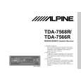 ALPINE TDA7568R Owner's Manual