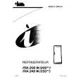 FAURE FRA248W Owner's Manual