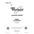 WHIRLPOOL LA5550XPW4 Parts Catalog