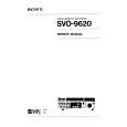 SONY SVO9620 Service Manual
