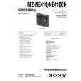 SONY MZNE410 Service Manual
