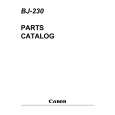 CANON BJ-230 Parts Catalog