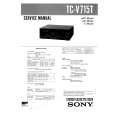 SONY TCV715T Service Manual