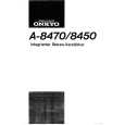 ONKYO A8450 Owner's Manual