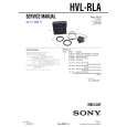 SONY HVLRLA Service Manual