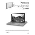 PANASONIC TH42PWD5UY Owner's Manual