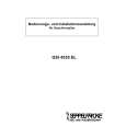 SEPPELFRICKE GSI4530EL Owner's Manual