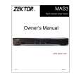 ZEKTOR MAS3 Owner's Manual