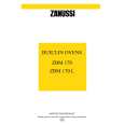 ZANUSSI ZBM170X Owner's Manual