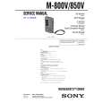 SONY M850V Service Manual