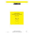 ZANUSSI ZWG3101 Owner's Manual