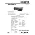 SONY XRC8200 Service Manual