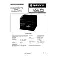 SANYO DCX W8 Service Manual