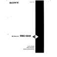 SONY RMOS550 Owner's Manual