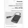 PANASONIC KXLD740 Owner's Manual