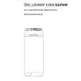 AEG LAV43906 Owner's Manual