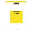 ZANUSSI DE6844ALU Owner's Manual