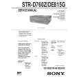 SONY STRD760Z Service Manual