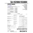 SONY SAVS200H Service Manual