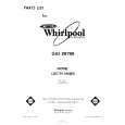 WHIRLPOOL LG5791XMW0 Parts Catalog