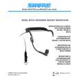 SHURE WH30XLR Owner's Manual