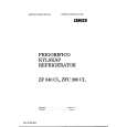 ZANUSSI ZFC340CLP Owner's Manual