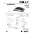 SONY HCDMJ1 Service Manual