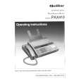 PANASONIC PAX410 Owner's Manual