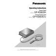 PANASONIC GPKS822CU Owner's Manual