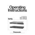 PANASONIC WXRP820 Owner's Manual