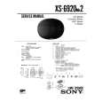 SONY XS6920MK2 Service Manual