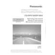 PANASONIC CQDP102U Owner's Manual