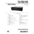 SONY TA-FE610R Service Manual