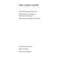 AEG �KO_SANTO_SUPER_1688-6TK Owner's Manual
