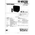SONY KVM1620D Service Manual