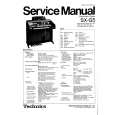 TECHNICS SXG5 Service Manual