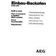 AEG B60LFV Owner's Manual