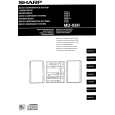 SHARP MDX8H Owner's Manual