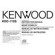 KENWOOD KDC115S Owner's Manual