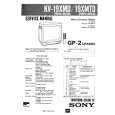 SONY KV2100WX Service Manual