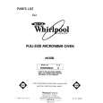 WHIRLPOOL MW8900XS0 Parts Catalog