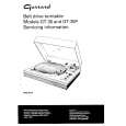 GARRARD GT35 Service Manual
