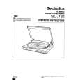 PANASONIC SL-J120 Owner's Manual