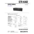 SONY STRK402 Service Manual